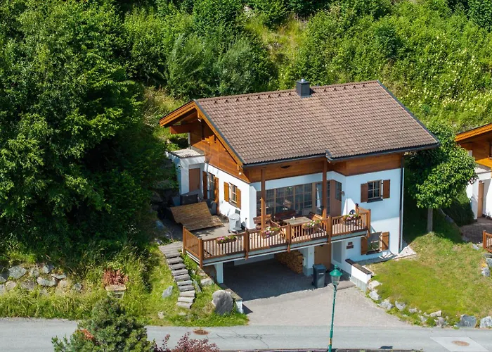 Schoeneben Hohe Tauern Blick Wald im Pinzgau